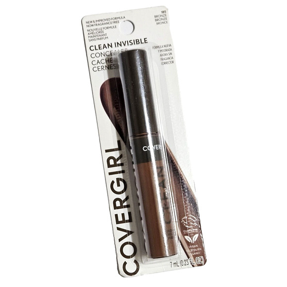 4/$20 Covergirl Clean Invisible Concealer, 185 Bronze, 0.23 fl oz - Picture 1 of 4